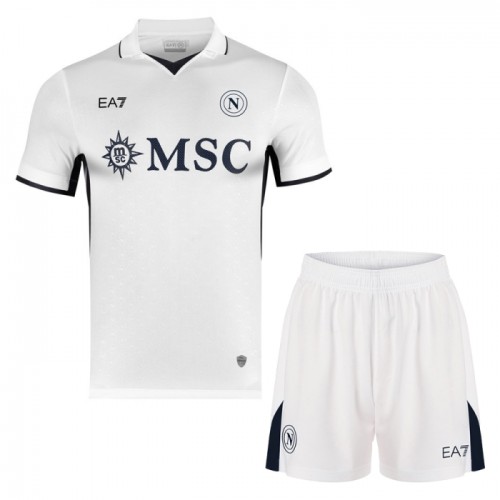 Ensemble Maillot SSC Naples Exterieur 2024-25 Enfant Ensemble Maillot SSC Naples Exterieur 2024-25 Enfant